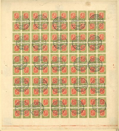 Island - AFA 48 i helark - Stemplet