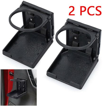 2 stk. Drikkeholder Justerbar Sammenleggbar Vannkopp Støtte Stativ Flaskeholder For Bil Lastebil Båt Koppstativ Sammenleggbar - Drikkeholdere