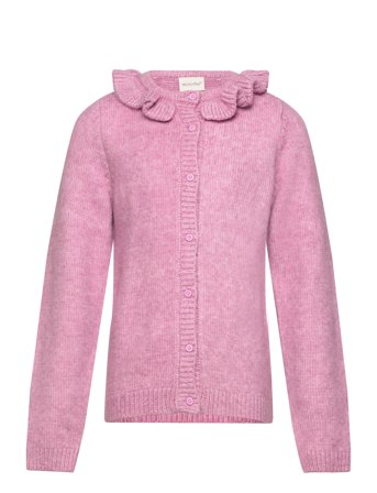 Cardigan Ls Knit Pink Minymo