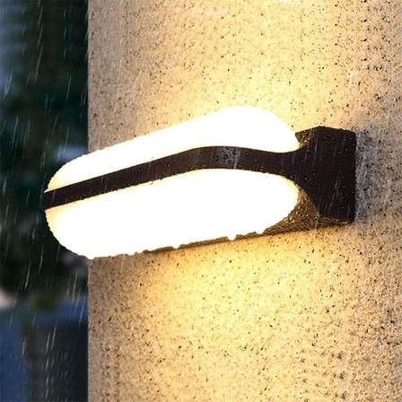 20W LED udendørs væglampe vandtæt, 26,2 x 9,8 x 5,9 cm, B