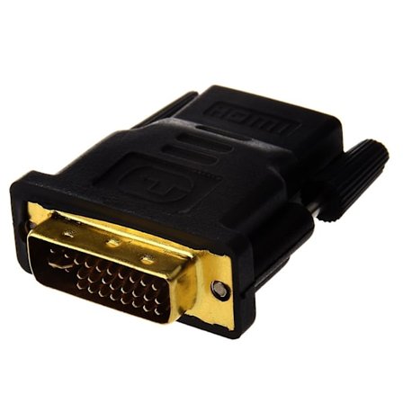 DVI-I Dual-link 24+5 Hann Til HDMI Hunn Adapter