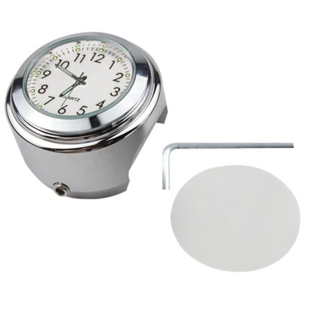 Universal motorcykel ur Støvtæt kvarts ur Vandtæt styr montering ur Motorcykel tidsplan ur med skruenøgle