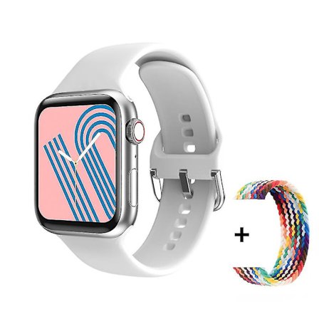 2023 Smartklokke for Apple Smartwatch Series 8 HD-skjerm Sports Hjertefrekvens Fitness Tracker Bluetooth-anrop Menn Kvinner Smartklokke (FMY)