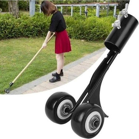 Hagerulle Ugressfjerner Gressklipper Komfortabelt Håndtak Sigdtype Bærbar-NIM