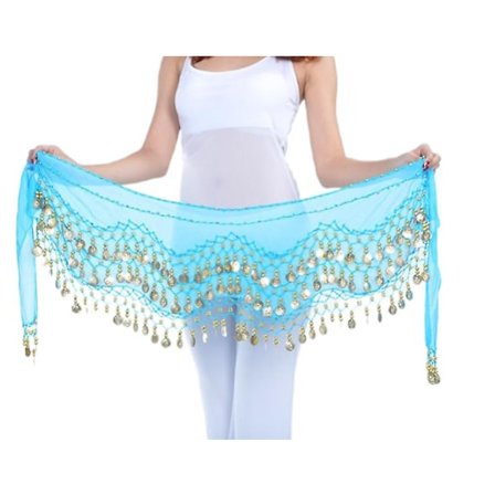 Magdans Halsduk Magdans Hip Scraf Magdans kjol Magdans Höft Halsduk Dansbälte