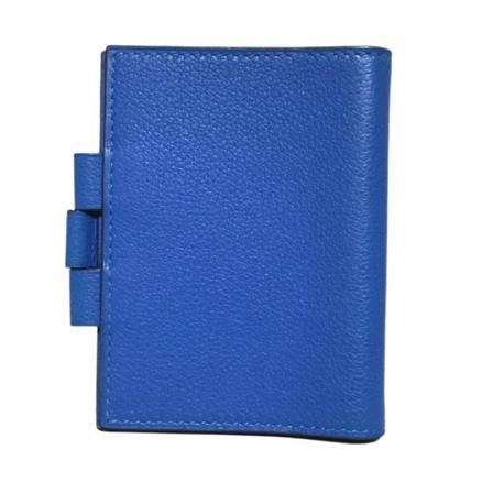 Hermès Vintage, pre-owned Wallet Agenda cover Blauw, Heren, Maat:ONE Size,leer
