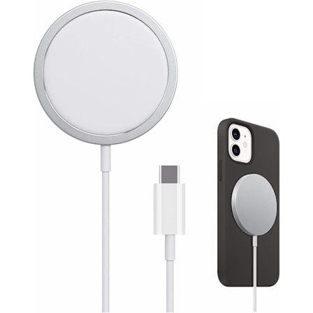 Magnetisk Trådlös Laddare, 15W Snabb Trådlös Laddare Kompatibel med iPhone 15/14/14 Plus/14 Pro/14 Pro Max/15/13/13 Mini/13 Pro/13 Pro Max/12/12Pro