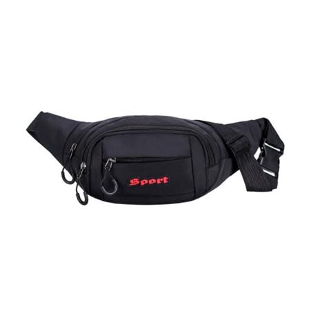 Liten belteveske Crossbody-håndvesker SVART black