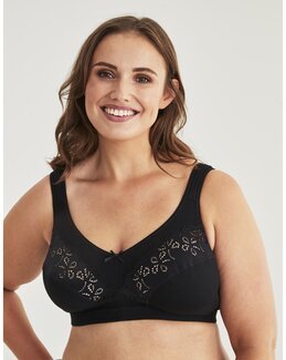 Bh uten bøyle Treasure Svart - C85 - Swegmark