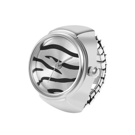 Finger Rings Klokker Ring Watch SILVER A A