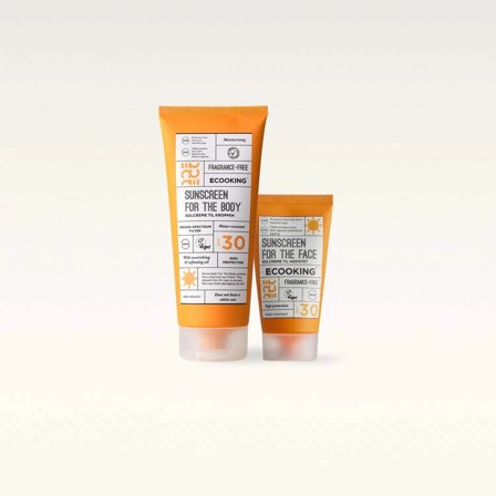 Solcreme Sæt SPF 30 - ECOOKING