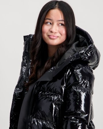 8848 Altitude Saga Ski Jacket Sort Jakker Pige - Kids Brand Store