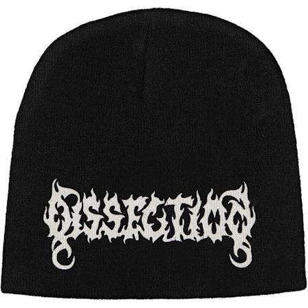 Dissection Unisex Vuxen Baktryck Logo Mössa One Size Svart/Vit Black/White One Size