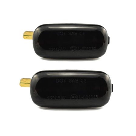 Til Audi-A3 S3 8P A4 RS4 S4 B6 B7 A6 8E0949127 LED dynamisk sidemarkør Blinklys sekventiel lampeindikator 2 stk.