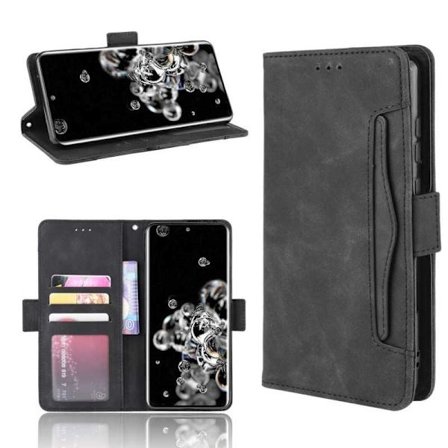 Samsung Galaxy S20 Ultra Wallet Case PU-nahkainen 6-TASKUN Winston V3