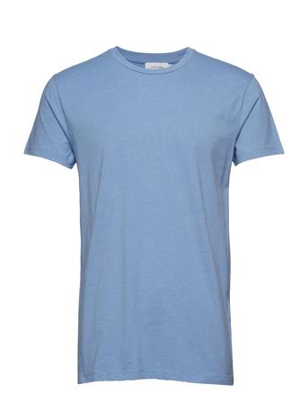 Kronos O-N Ss 273 T-shirts Short-sleeved Blå Samsøe Samsøe