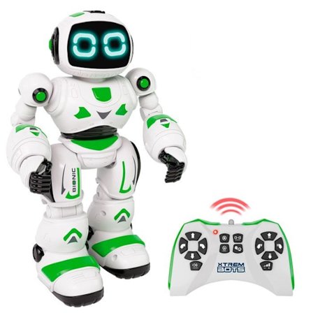 Robot Legetøj - Xtrem Bots - Bionic - Programmérbar - 2 Bevægelser - Lyd og Lys