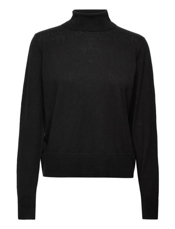 Lr-Vilke Turtleneck Rullekravetrøje Sort Levete Room