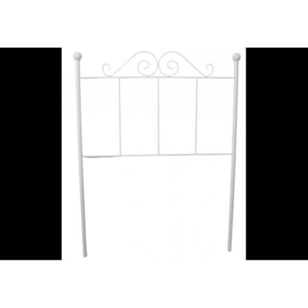 Palace Forge sänggavel för 105 bäddar Vit 113x125x4. Matris