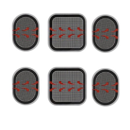 6 kpl Elektrodit Pads Elektrodit Body Pads Geeliliima