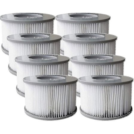 8 st Premium Ersättningsfilterpatroner för Mspa Bubbelpooler och Spabad - Snngv -