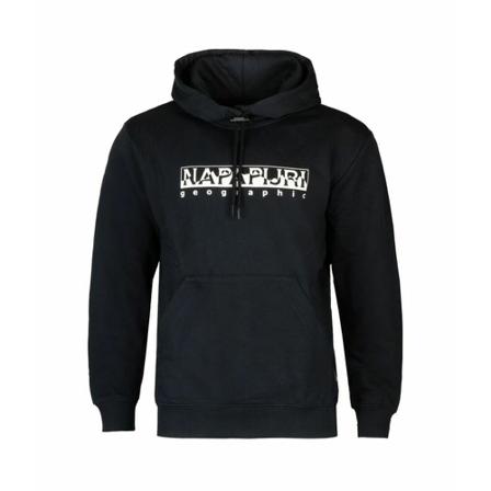 Napapijri Hoodies Sort, Herre, Størrelse: 2XL