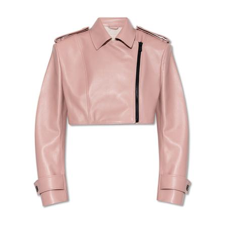 The Mannei, Mahis leather jacket Roze, Dames, Maat:S