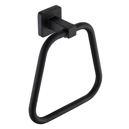 Pyyherengas suorakaiteen muotoinen pyyheteline seinäkiinnityksellä kylpyhuoneeseen