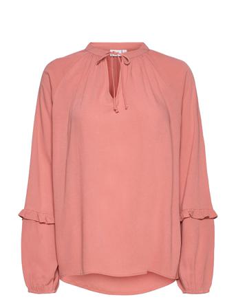 Valiasz Blouse Blus Långärmad Rosa Saint Tropez
