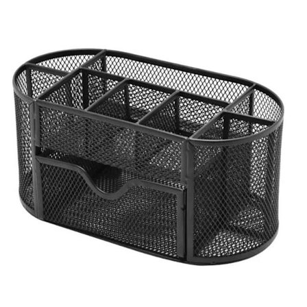 Skrivbordsorganisatör 8 fack lådor skåp hyllor kontor metall [CO]