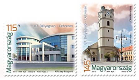 Ungarn - Frimærkets dag - Postfrisk sæt 2v