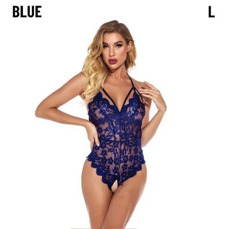 Spets Bodysuits Underkläder Nattkläder-Underkläder BLÅ L blå L blå L