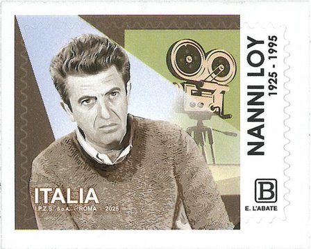 Italien - 100 årsdagen for Nanni Loys fødsel, 1925-1995 - Postfrisk Frimærke