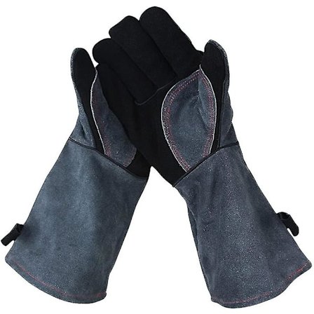 Ovnluffer, bagehandsker, grillhandsker Grillhandsker ruskind