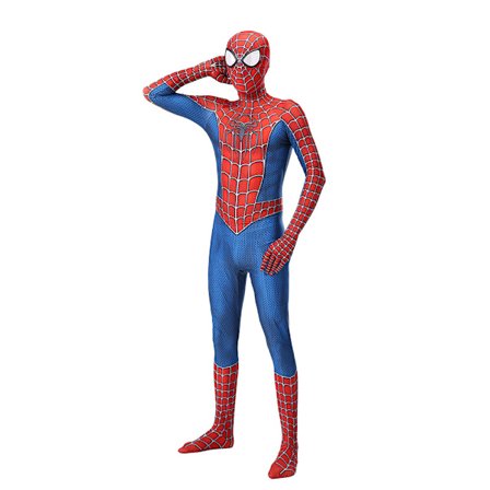 Spider-Man Voksen Superhelt Cosplay Kostume Spider-Man