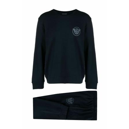Emporio Armani, Training Sets Niebieski, Mężczyzna, Rozmiar: M