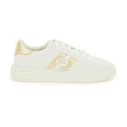 Bally Bally leather mikki sneakers vit, Dam, Dam, Storlek: 39 EU