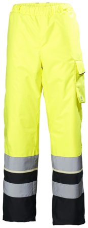 Helly Hansen Workwear UC-ME 71456_369 Vinterbukse varsel, gul/svart Varsel, Gul/Svart, Klær