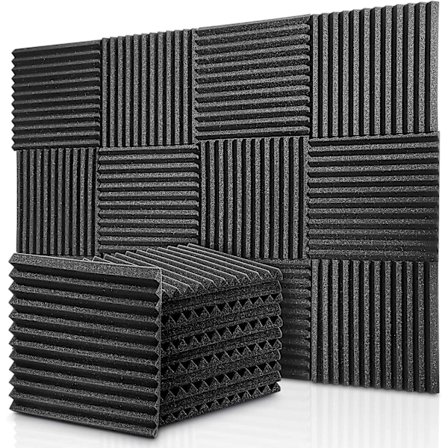 12-pakkskumplater, brannsikre lyddempende skumpaneler 30*30*2.5