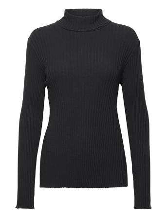 Rylie Ls Top Høyhalset Pologenser Svart ODD MOLLY