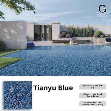 Høyglans Marmoreffekt Epoksy Gulvmaling for Garasje og Betongoverflater med Slitesterk Finish