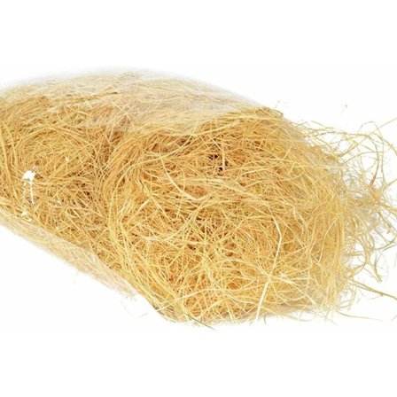 Kokosfågelbo 30g - Mysig sängkläder för små fåglar och djur - Perfekt för bo