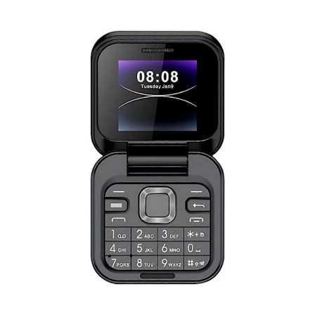 2024 Ny Mini Flip Mobiltelefon 2 SIM-kort Lille Skærm Foldbar Mobiltelefon Ulåst Flip Telefon 2G Flip Mobiltelefon Til Seniorer [DB]
