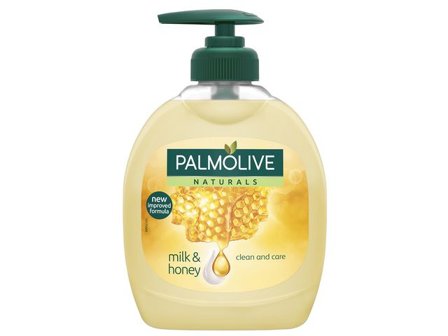 Palmolive Tvål Milk & Honey 300ml - Lyreco - Städ och hygien - Tvål och hygien - Tvål - Flytande