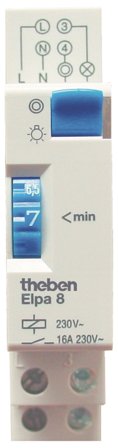 Theben 0080002 Trappeautomat 230V, 10 A, Elfordeling & strømforsyning