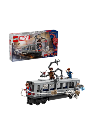 LEGO Marvel Spider-Man mot Doc Ock: tunnelbanescenen 76321 Byggsatser Unisex ONESIZE