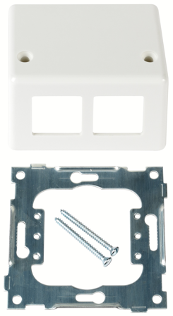 Elko EKO09804 Midtlokk Actassi, vinklet 2 koblinger, Datamaskin & surfing