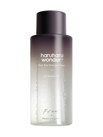 haruharu wonder Black Rice Hyaluronic Toner Free of Alcohol & Fragrance, 150 ml