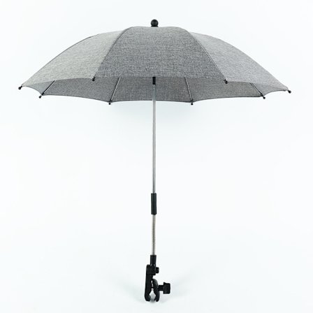Universal barnevognsparaply, Anti UV Parasol til barnevogn, Diameter 7"