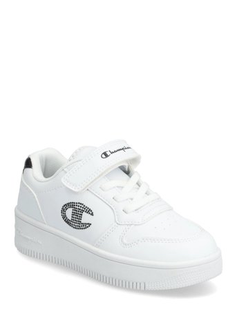 Champion Rd18 Platform Glitter G Ps Low Cut Shoe - White - 35